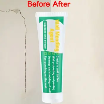 

100g Wall Crack Nail Repair Agent Wall Repair Agent Wall Repair Paste Wall Peeling Graffiti Gap Repair Paste With Scraper
