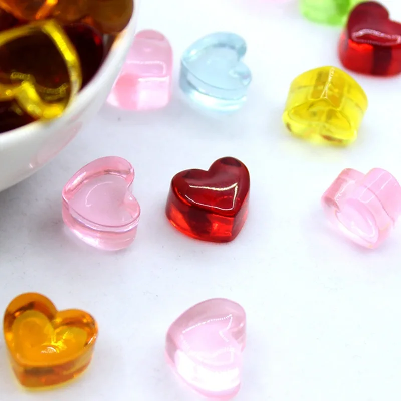 

Slime 10Pcs Simulated Love Candy Polymer Slime Box Toy for Children Charms Modeling Clay DIY Kit Accessories Kids Plastic Gift E