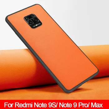 

For Redmi Note 9S 9 Pro Case Luxury Leather Full Protection Soft Back Cover for Xiaomi Mi 10 Redmi Note 8 8T 9 Pro Max 9 S Case