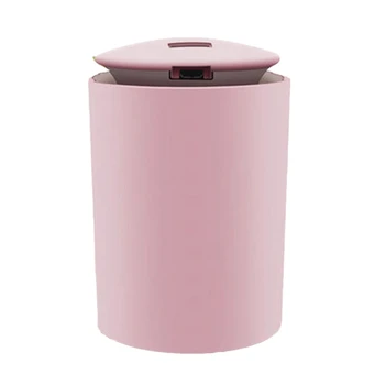 

Mini Air Humidifier for Home USB Bottle Aroma Diffuser LED Backlight for Office Mist Maker Refresher Humidification Gift Pink