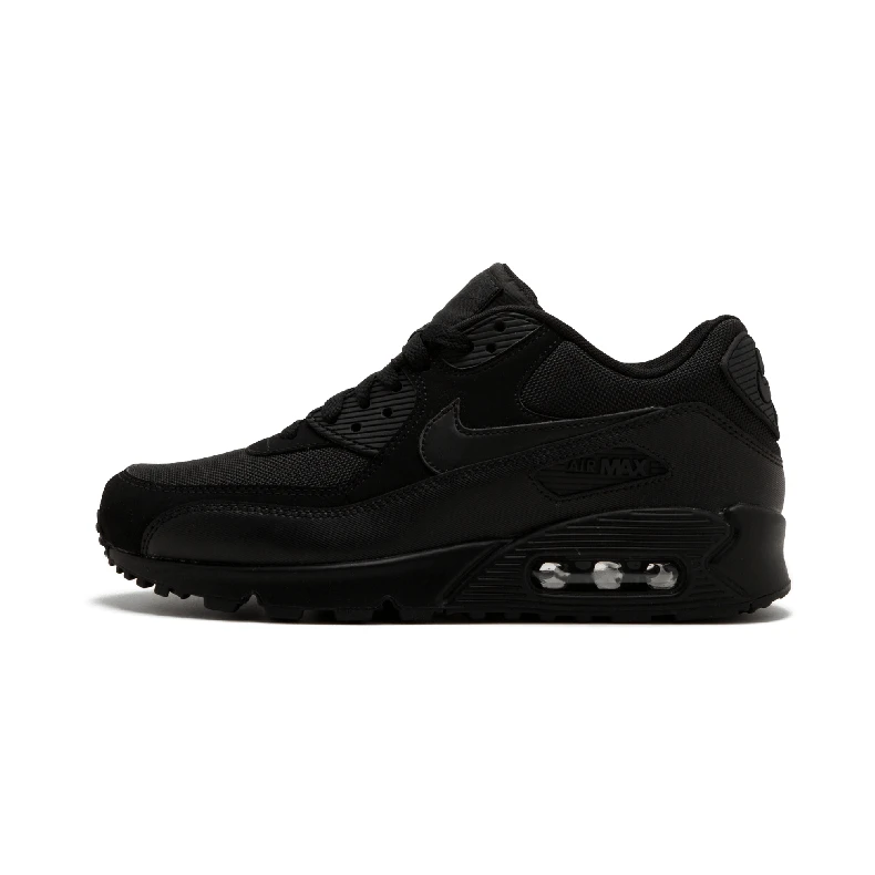 Оригинальные женские кроссовки для бега NIKE AIR MAX 90, спортивные уличные кроссовки, удобные, прочные, дышащие, 345017-601 - Цвет: 537384-090