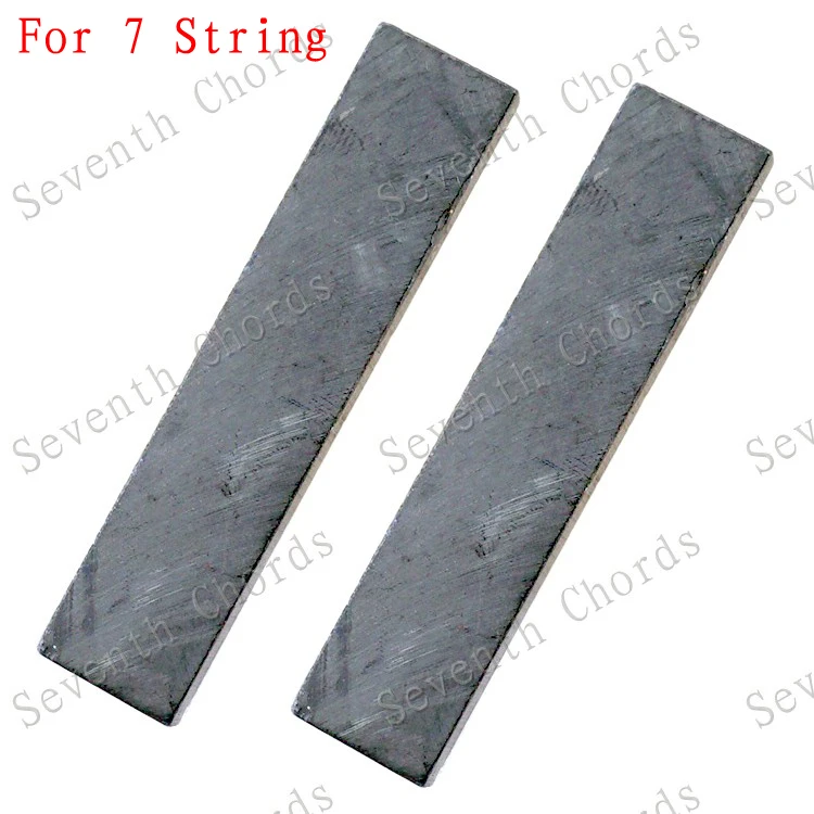 

4 Pcs Bar Magnet for 7 String Electric Guitar Pickup Humbucker Producing Accessories / 75MM*13MM*5MM or 73MM*14MM*5MM