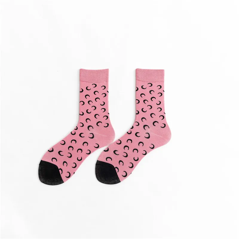 Классные шикарные мужские и женские забавные носки с героями мультфильмов, хлопковые носки с травкой, белые, черные носки, носки из хлопка, повседневные носки - Цвет: g