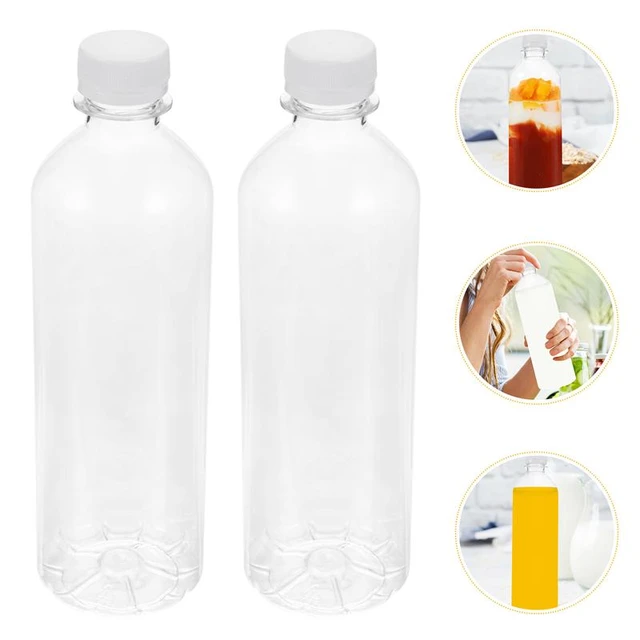 Empty Transparent Plastic Juice Bottle  Empty Transparent Plastic Bottle  Water - Water Bottles - Aliexpress