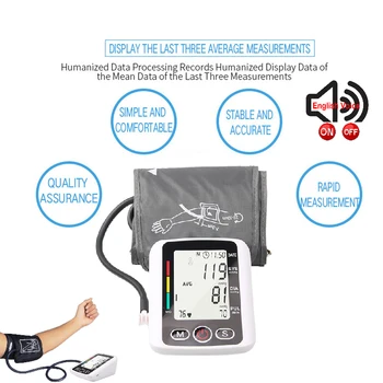 

Blood Pressure Monitor Arm Blood Pressure Meter Device Medical Equipment Arm Blood Pressure Sphygmomanometer