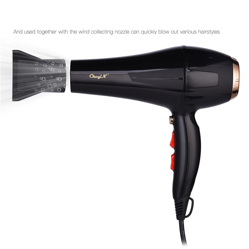 5000 Вт большой мощности салонный фен Constact температура фен для волос 220-240 В горячий холодный воздух фен для волос Инструменты для укладки Фен