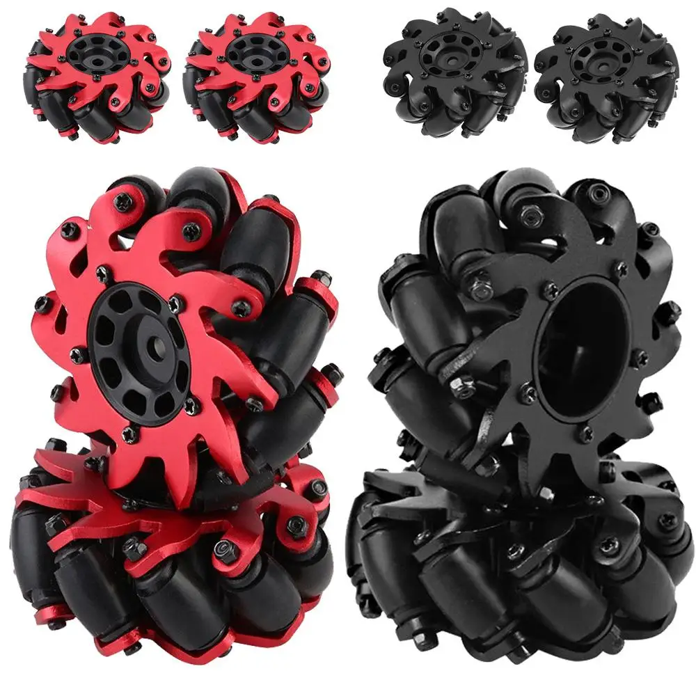 

MeterMall 2PCS/Set Remote Control Toy Car Mecanum Wheel Universal Omnidirectional Wheel
