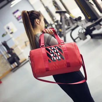 

Large Capacity Travel Bag Women's Hand Luggage Bag Nylon Cloth Travel Bag Short Distance Fashion