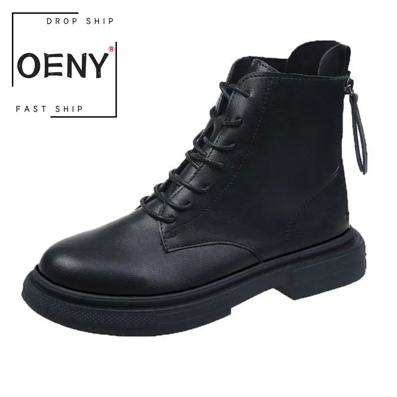 Women's Shoes Women's Autumn Ankle Boots Shoes for Women 2020 Fashion Flat Heel Double Zipper Casual Short Boots Women's Boots