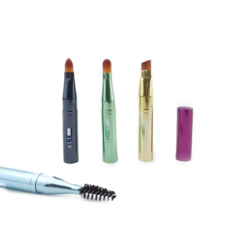 

1pc Multifunctional Makeup Brush Set 4 In1 Colorful Cosmetic Brush