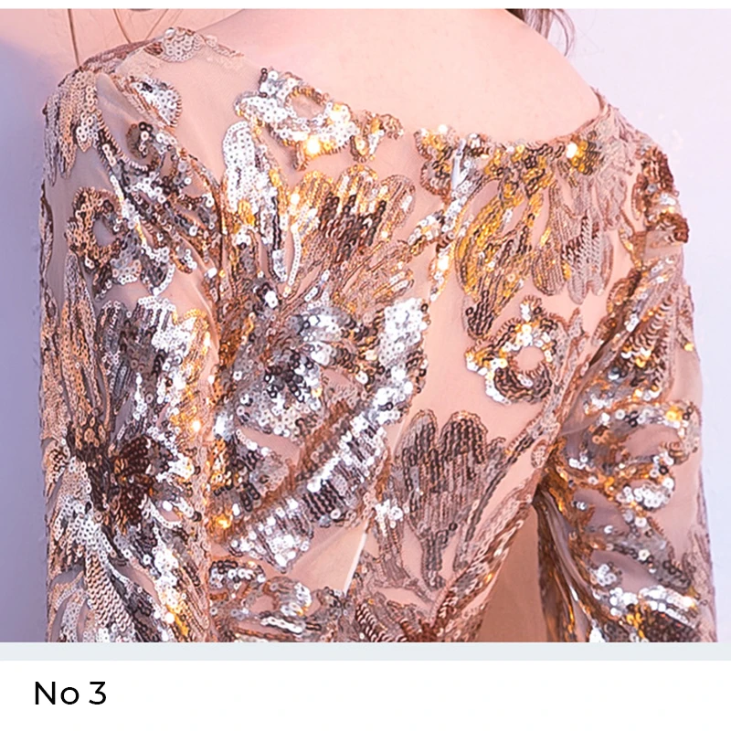 Empfohlen XTF3K Elegant Evening Party Dresses Golden Summer Long Formal Ladies Sexy 3/4 Sleeve Fashion Gown Dress Women Plus size 2019 Autumn Empfohlen XTF3K Elegant Evening Party Dresses Golden Summer Long Formal Ladies Sexy 3/4 Sleeve Fashion Gown Dress Women Plus size 2019 Autumn
