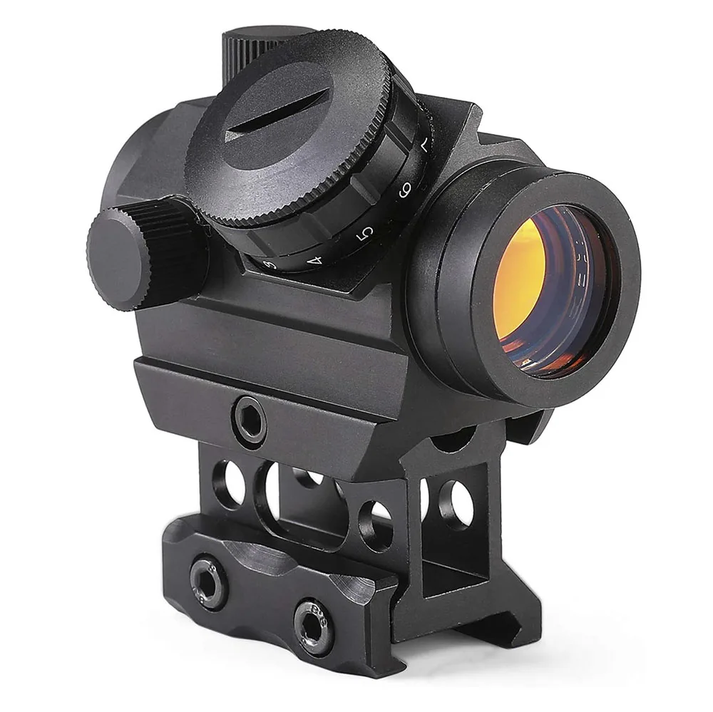 Тактический прицел RDS-25 Red Dot Sight 1x20 рефлекторный с рейкой 20 мм и 1-дюймовым