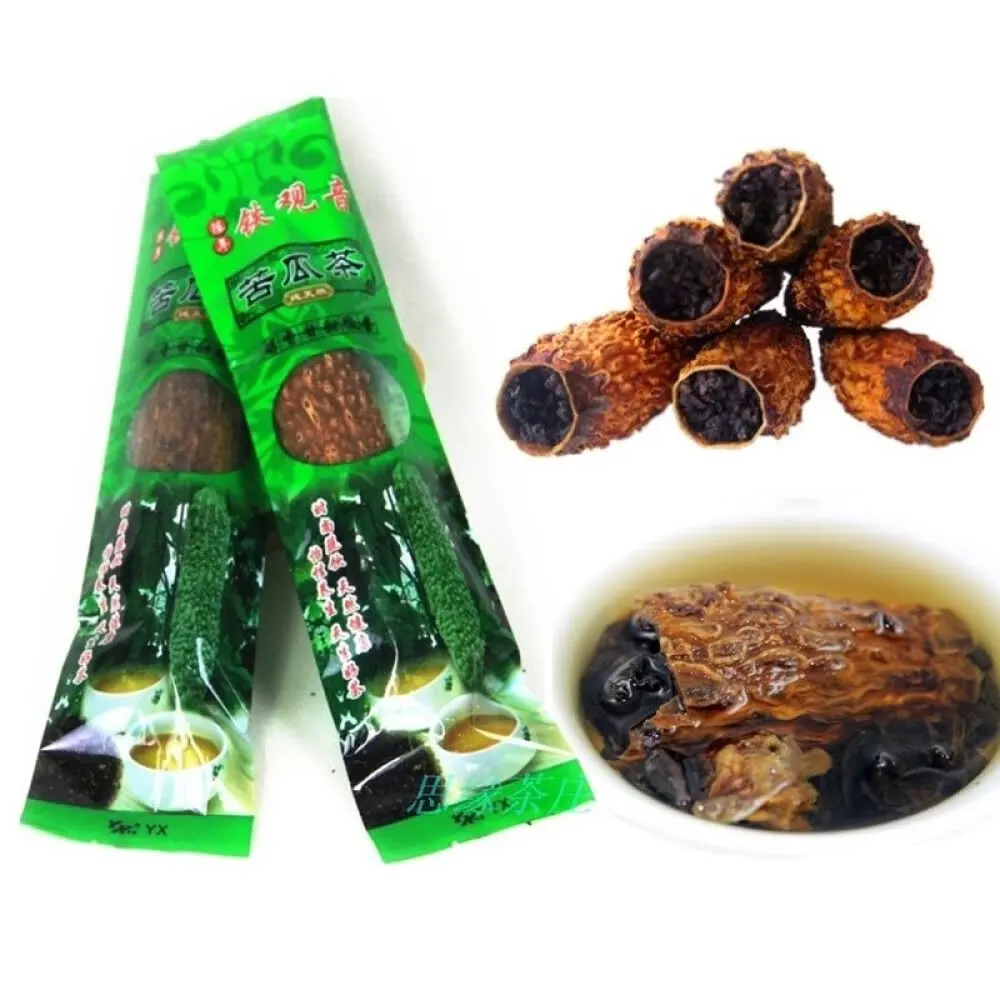 

Oolong tea Tea bag bitter melon tea Oolong tea cooked tea in summer to fire bitter melon tea 250g