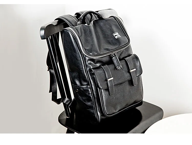 Рюкзак-сумки Mochila Школьный черный для девочек menpu твердый Bolsas большой Feminina