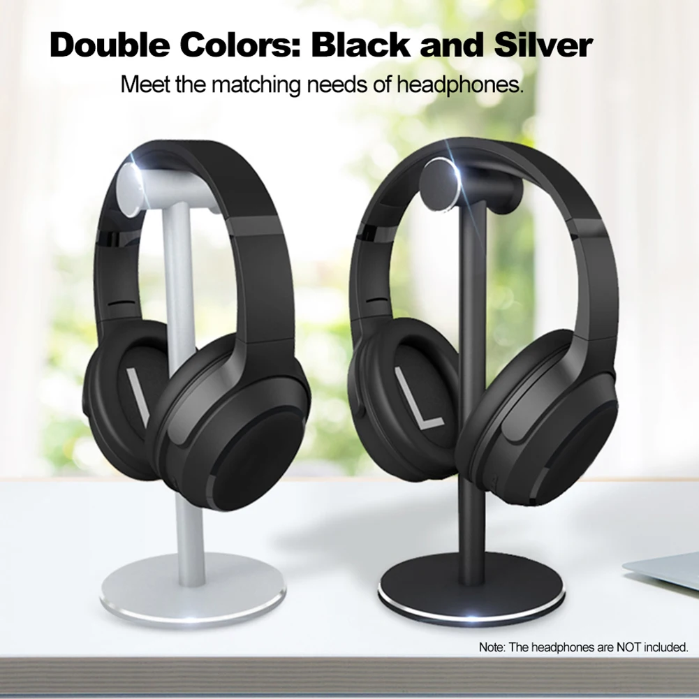 Aluminum Alloy Universal Gaming Headphone Stand Headset Holder Support Hanger Base Cradle For Gaming Headsets Bracket