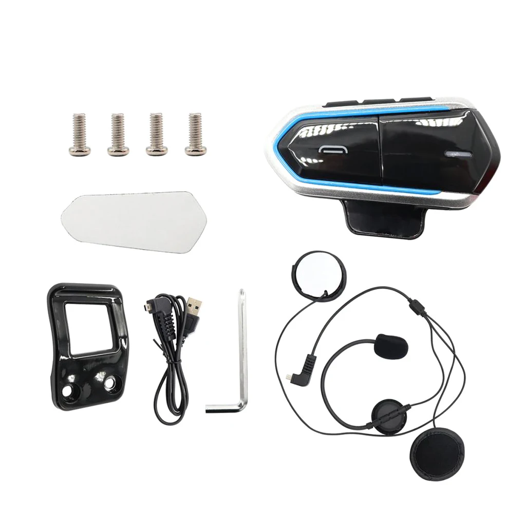 Мотоциклетная Bluetooth гарнитура, шлем наушники связь домофон система
