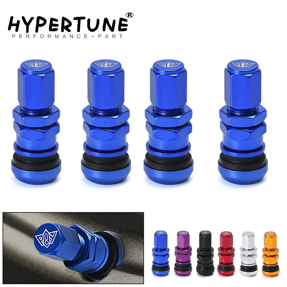 FREE SHIPPING SET OF 4 NEW Racing WHEELS BLUE ALUMINUM VALVE