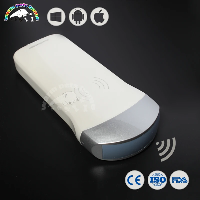 - Full Digital Wireless Probe Mobile Phone Ultrasound 80 Elements Suit for Android iOS Windows System