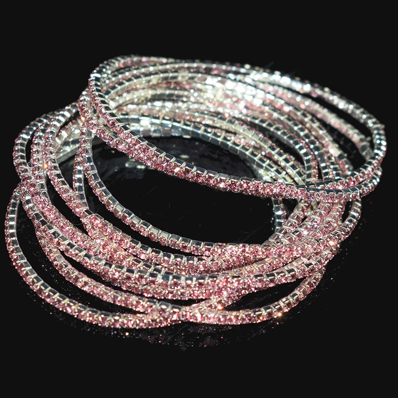 Faux Diamond Chain Bracelet - Image 2