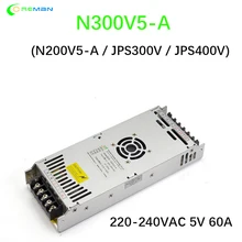 Лучшая цена 220v-5v60a300w импульсного источника питания г-энергии питания meanwell chuanglian 5V 40A видео стена светодиодный матричный дисплей