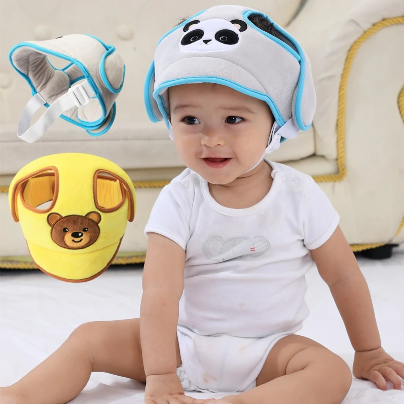 Круглая крышка для малышей, детская шапочка, защитная шляпа Младенческая шапочка, шапка для детей, ударопрочные Защитные Мягкие шлемы