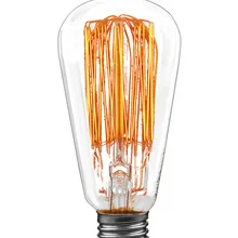 55060 Лампа Рустика, прозрачная, E27, 65мм 60W