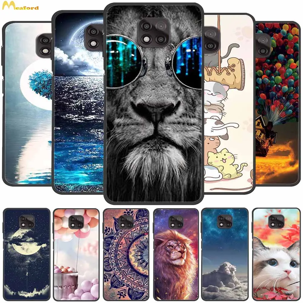 Lion Cute Cover Per Motorola Moto G Power 2021 Custodie Cover Protettiva In Silicone Per Moto G Power 2022 2023 Custodia In Tpu Nero