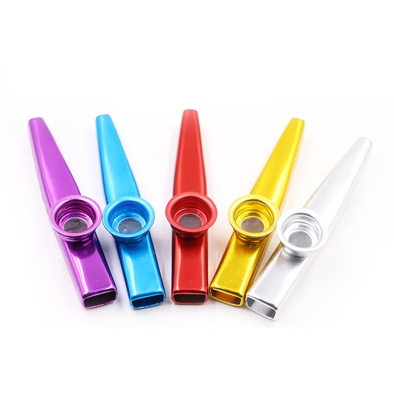 Dbao Metal Kazoo Guitar Ukulele Partner Kazoo Flute without Learning, Instrument
