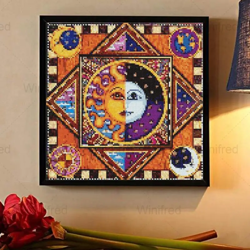 Diy 5d Diamond Paintings Flowers Sunflower Diamond Art Mosaic Similar To  Cross-stitch Diamond Embroidery Canvas Handmade Hobbies Jewelry Home Decor  - Temu Mexico