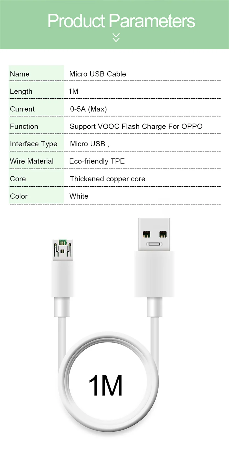 Obobix Универсальный Micro USB кабель для мобильного телефона usb зарядный шнур для OPPO VOOC Flash Charge Micro USB кабель