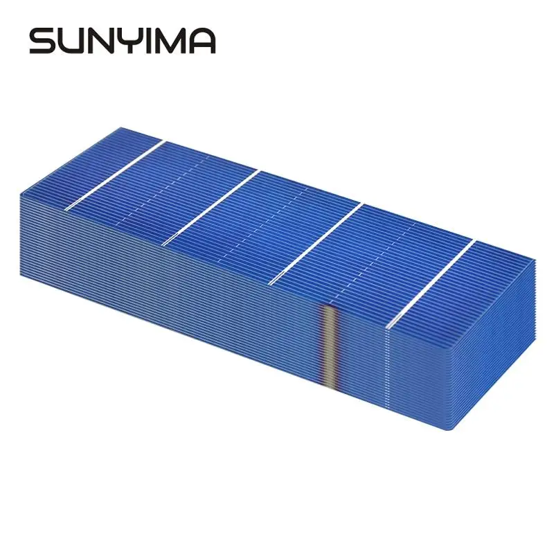 SUNYIMA поликристаллические панели солнечных батарей 156*52 мм для DIY 0 5 V 1 39 W солнечное