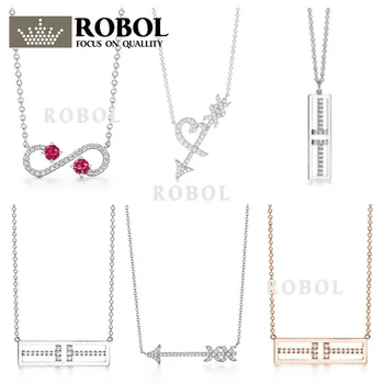 

XL TFB TTFF Original Sterling Silver 925 High Quality Charm Bracelet FOR Woman Engraved Inscription Original Model Product