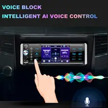 

50% Hot Sales 4168AI 4.1inch Car MP5 Player Bluetooth Hands-free Voice Control USB Quick Charging Player for Vehicles