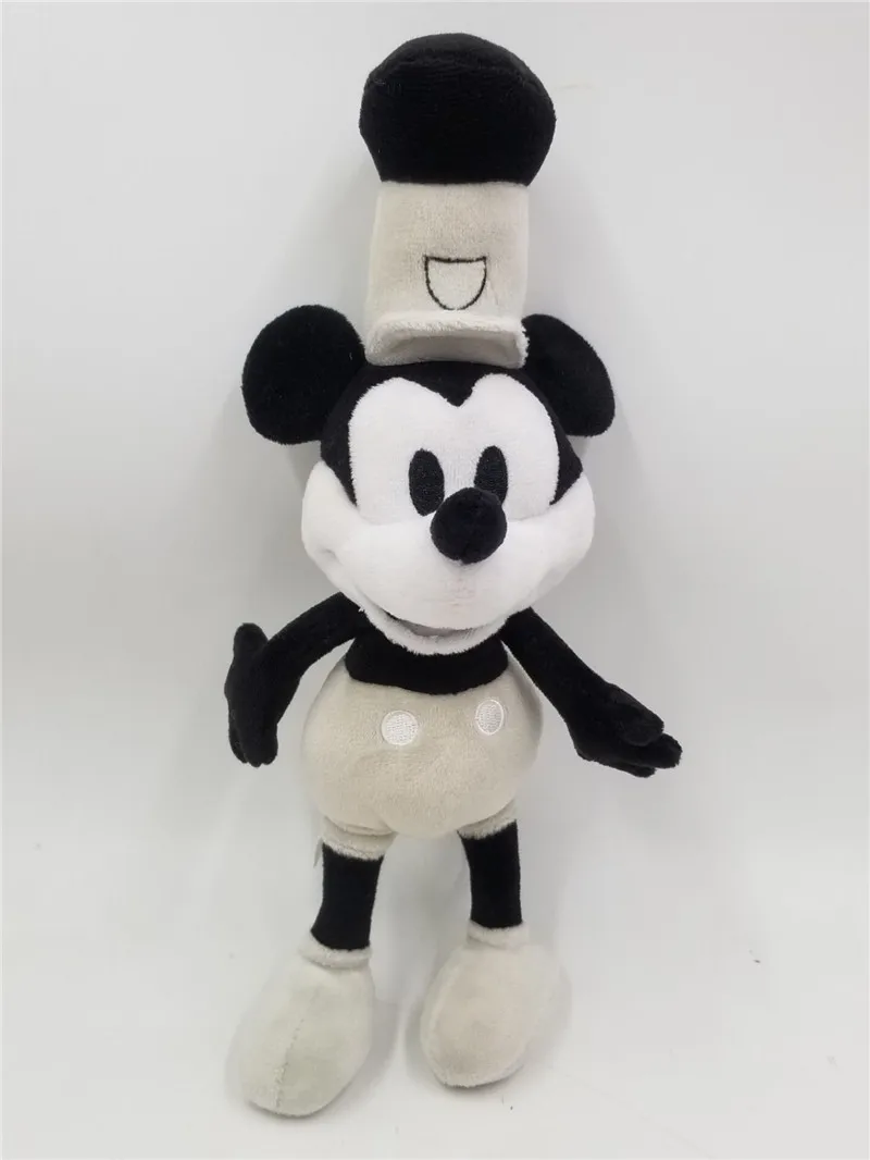 Микки Маус Steamboat Willie плюшевая кукла игрушка 10"