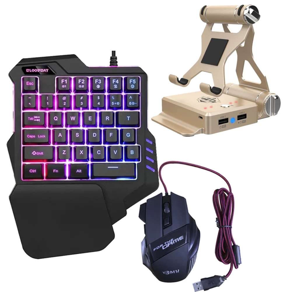 

X1 Gamepad Universal Mobile Gaming Bluetooth 4.0 Stand Dock PC Adapter Foldable Accessories Keyboard Mouse Converter For Android