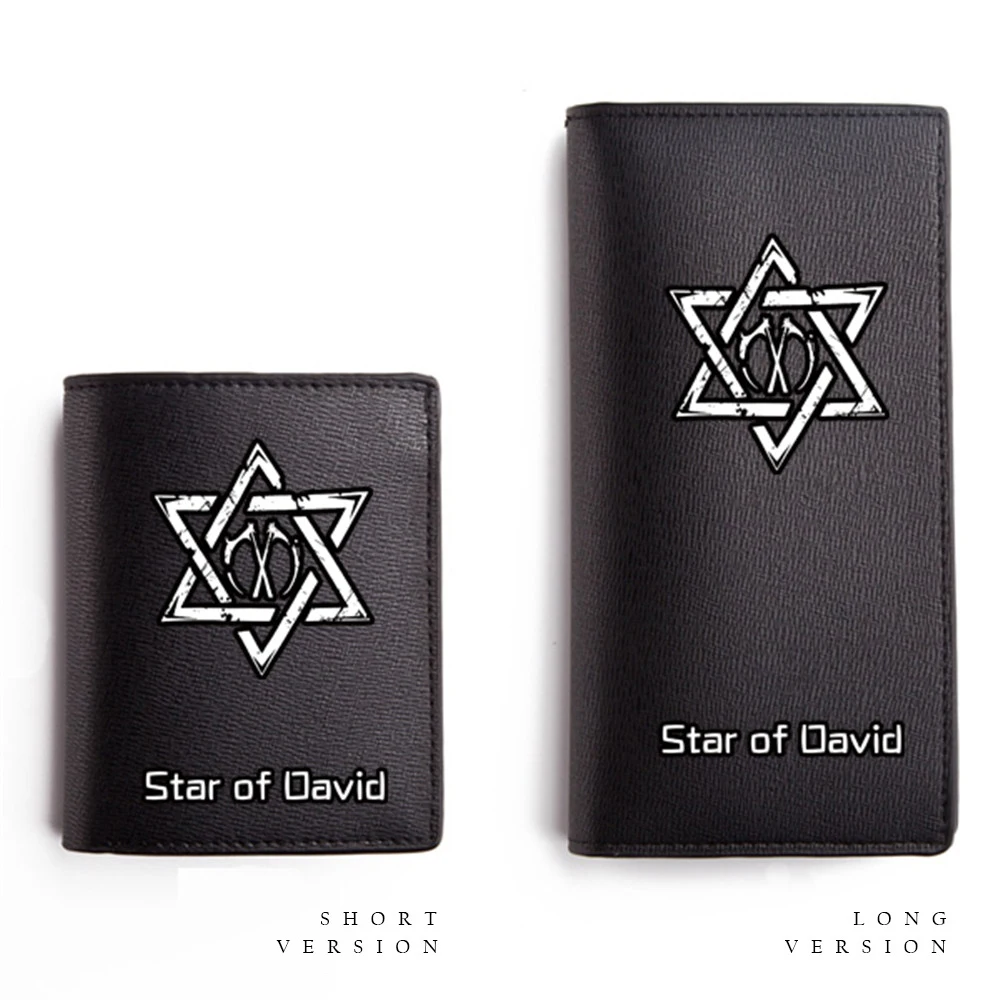 Кошелек MeanCat Star of David для мальчиков-подростков, подарки для девочек на день рождения