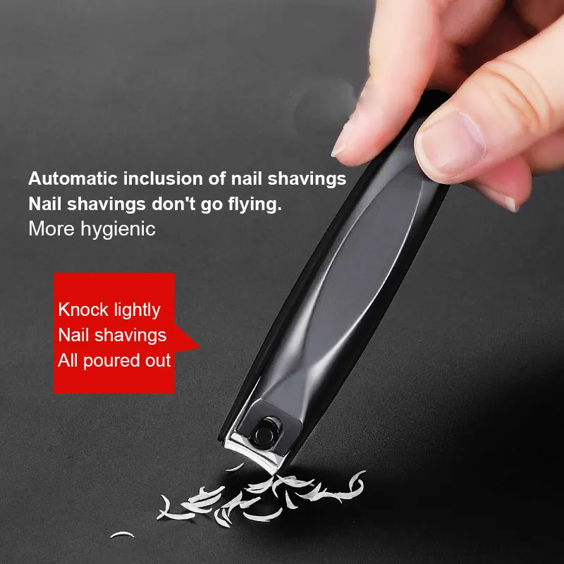 Creative Stainless Steel Nail Clippers Diagonal Anti-Splash Waterproof Professional Nail Trimmer 1PC nail clipper set nail clipper nail scissors set nail clippers manicure nail clipper set nail clippers kit