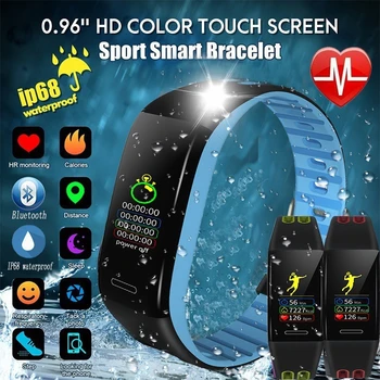 

DeaGea T30 Smart Bracelet Watch Heart Rate Monitor Sport Activity Tracker IP68 Waterproof Smartwatch Connect Android Iphone 6 7
