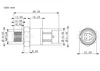 0.3m/11.8inch Cable, 150psi, 12VDC, 0.5-4.5V, NPT1/8, Pressure Sensor Pressure Transmitter Pressure Transducer ► Photo 2/6