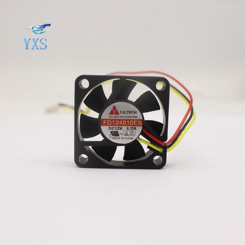 FD124010EB 4 см 4010 40*40*10 мм DC 12 В 0.12A 1 44 Вт 7500 об/мин двойной шариковый Сервер вентилятор