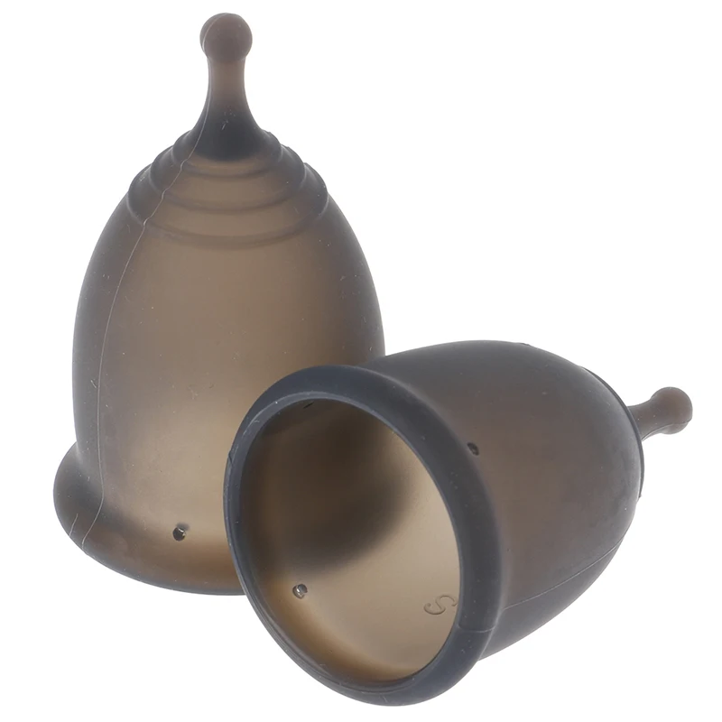 

1PCS Menstrual Cup For Women Feminine Hygiene Medical 100% Silicone Cup Menstrual Reusable Lady Cup Collector Menstrual Hot