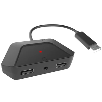 

Keyboard Mouse Mice Conversion Receiver With 3.5mm-Audio Jack For XBOXONE/PS3/PS4/Nintend Switch Host Adapter