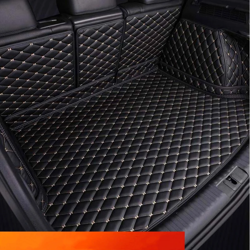 

Car Trunk Mats For Range Rover Evoque 2012-2015 4 doors waterproof car-styling auto accessories Leather Custom Car Trunk Mat