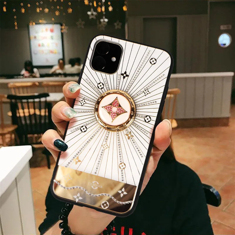 Чехол для iphone 11 Pro X XS чехол для MAX XR с кольцом-держателем чехол для iphone 6 6S 7 8 Plus чехол для iphone 7plus - Цвет: 2