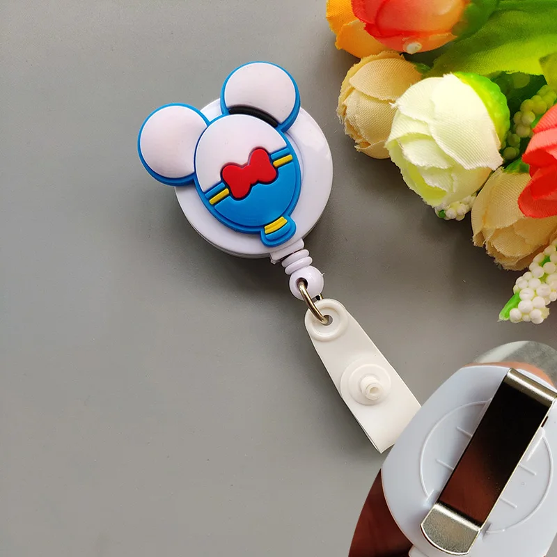 Kawaii силикагель выдвижной значок катушка Студенческая медсестры ID Имя карты со значком выдвижной держатель Id кредитный держатель для карт - Цвет: YC20