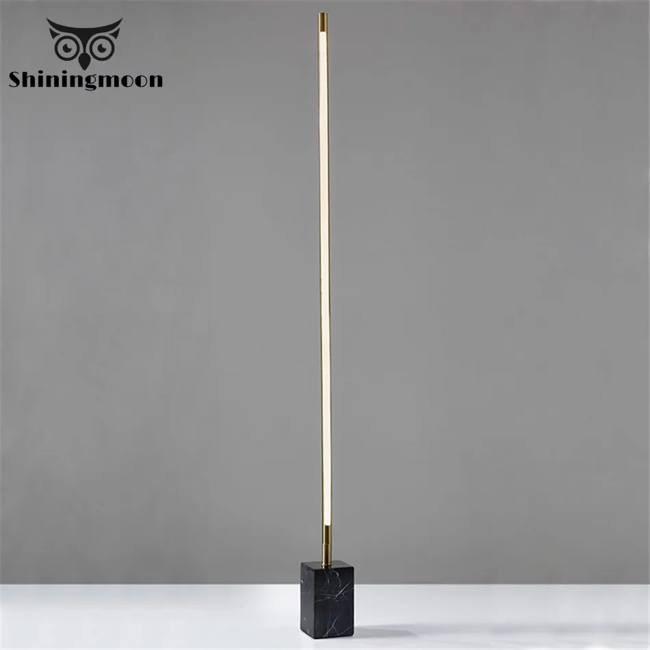 Современная Простота спальня Напольная Лампа скандинавский LED Декор чердак