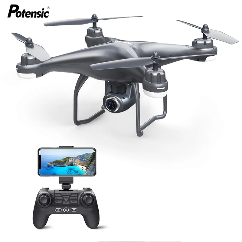 Potensic T25 2.4Ghz RC Drone 720P Wifi FPV HD Della Macchina Fotografica il  Mantenimento di Quota di Un Tasto di Ritorno/Landing/ togliere Senza Testa  RC Quadcopter Drone| | - AliExpress