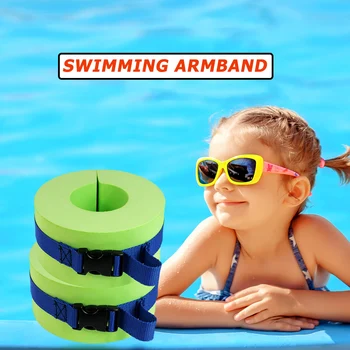 

2pcs Swimming Floating Ring Discs with Quick Release Buckle Multi-function Arm Ankle Circle Water Sports Equipment Tool