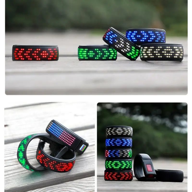 11 modes LED Shoes Clip Light IP67 Waterproof Durable Elastic Night Warning Lights Decoration For Cycling Street Dance