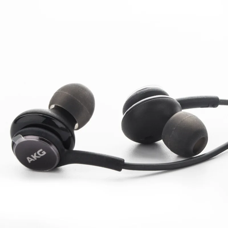 Наушники Samsung AKG плетеный шнур гарнитура с микрофоном/регулятором громкости для